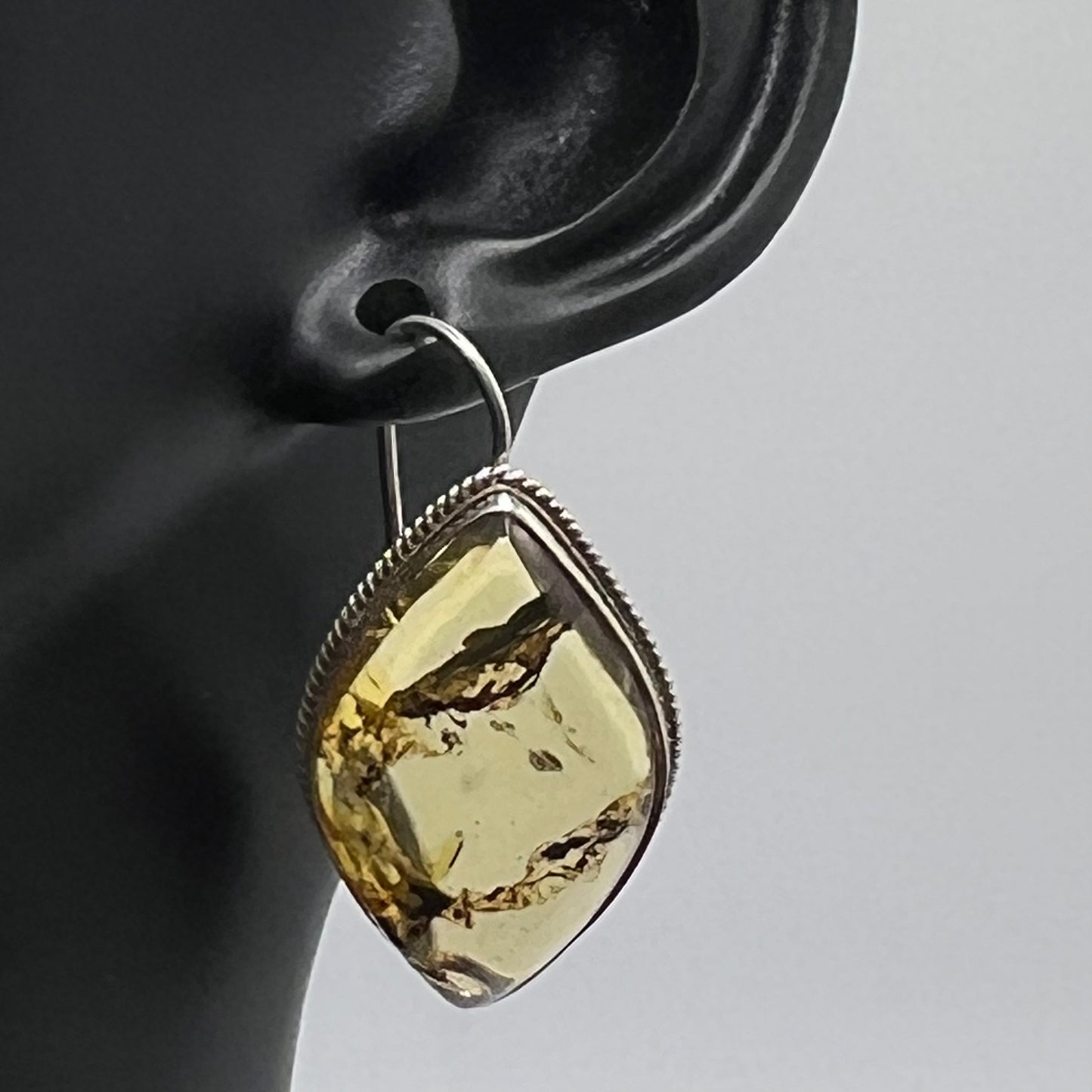 Boucles d’oreilles Ambre