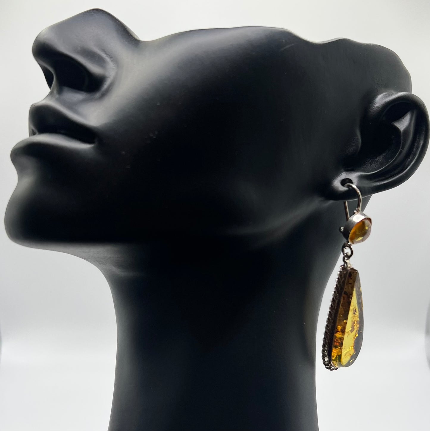 Boucles d’Oreilles Ambre