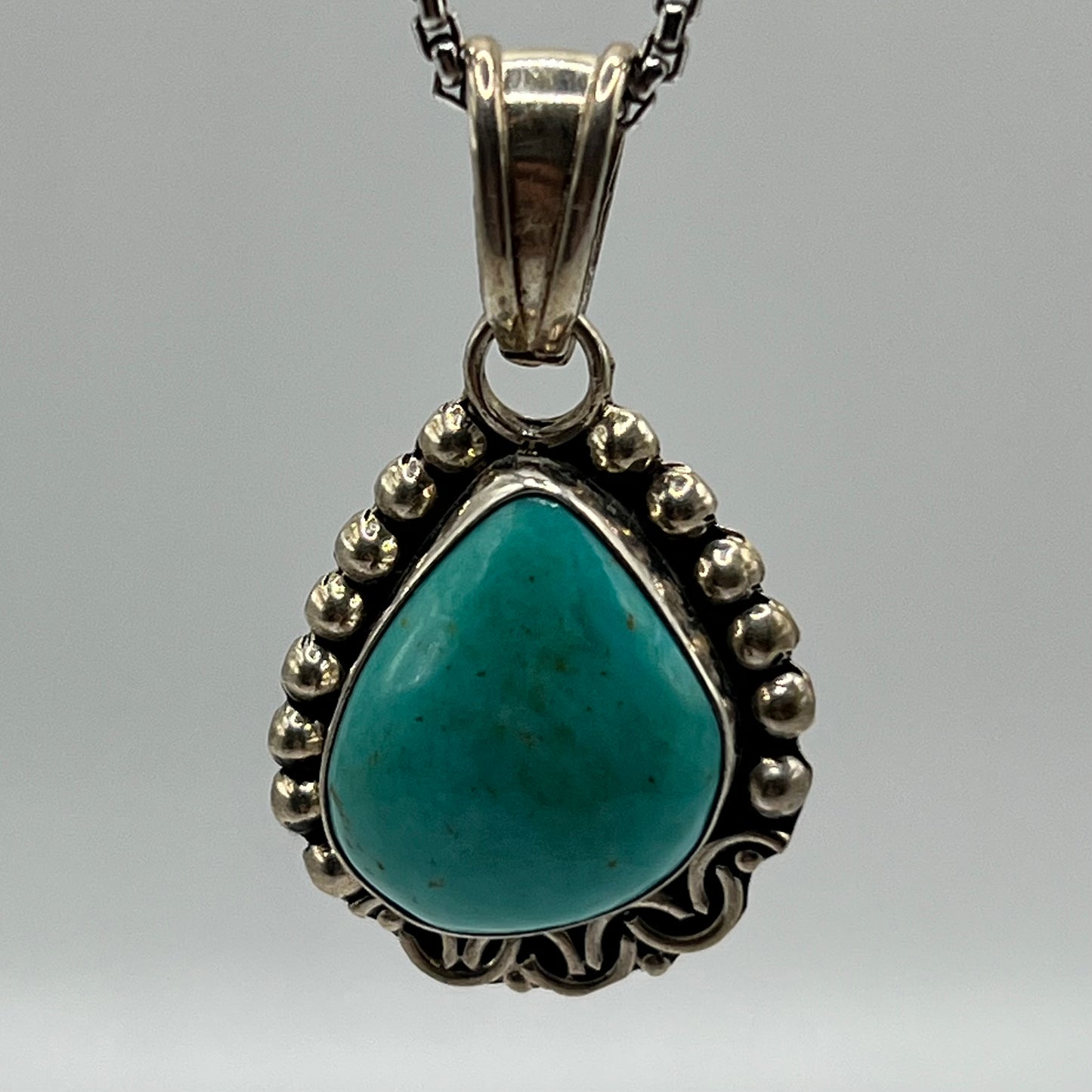 Pendentif Turquoise
