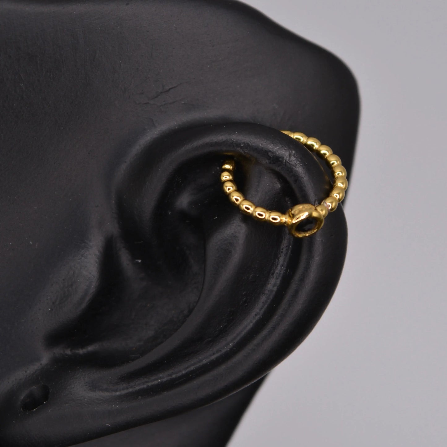 Ear Cuff Negro - MAISON MEXIQUE
