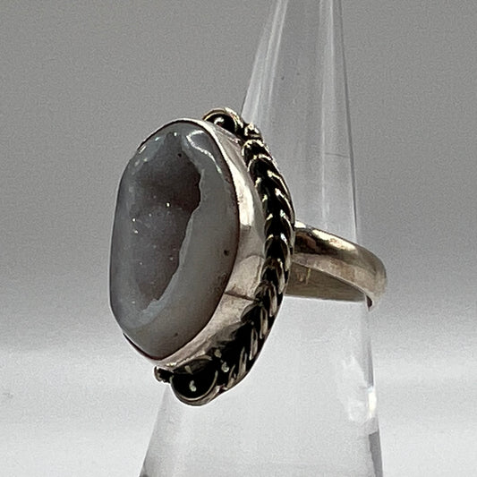Bague Géodas