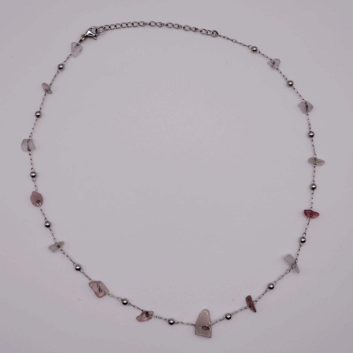 Collier Quartz Rose - MAISON MEXIQUE