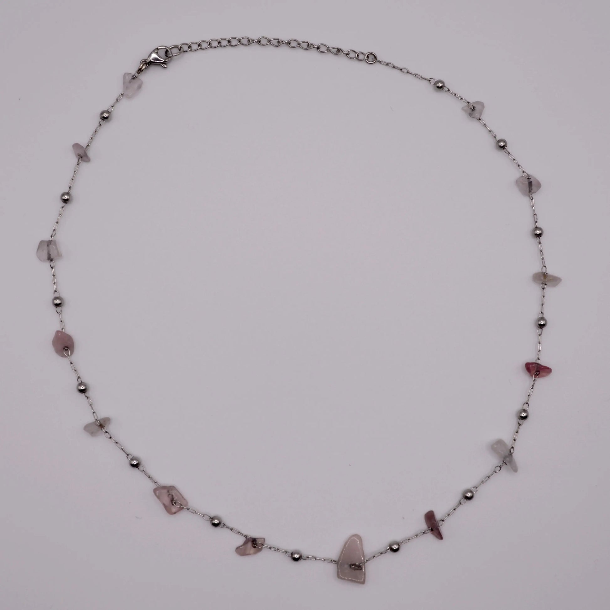 Collier Quartz Rose - MAISON MEXIQUE
