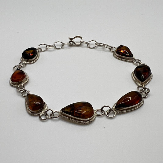 Bracelet Ambre Rouge
