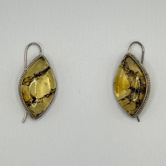 Boucles d’oreilles Ambre