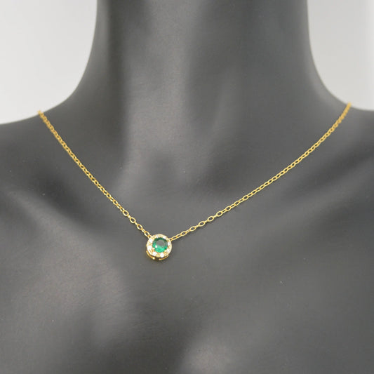 Collier Émeraude - MAISON MEXIQUE