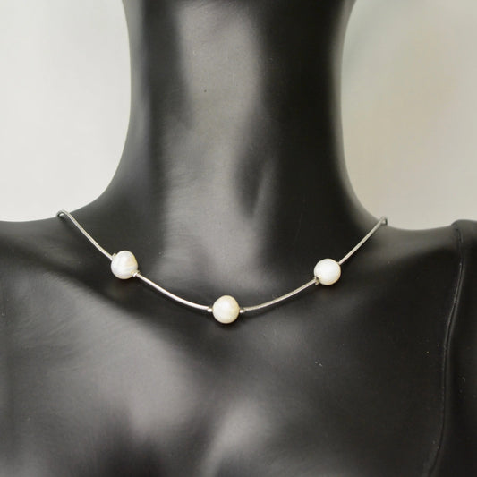 Basics Collier Trois Perles - MAISON MEXIQUE