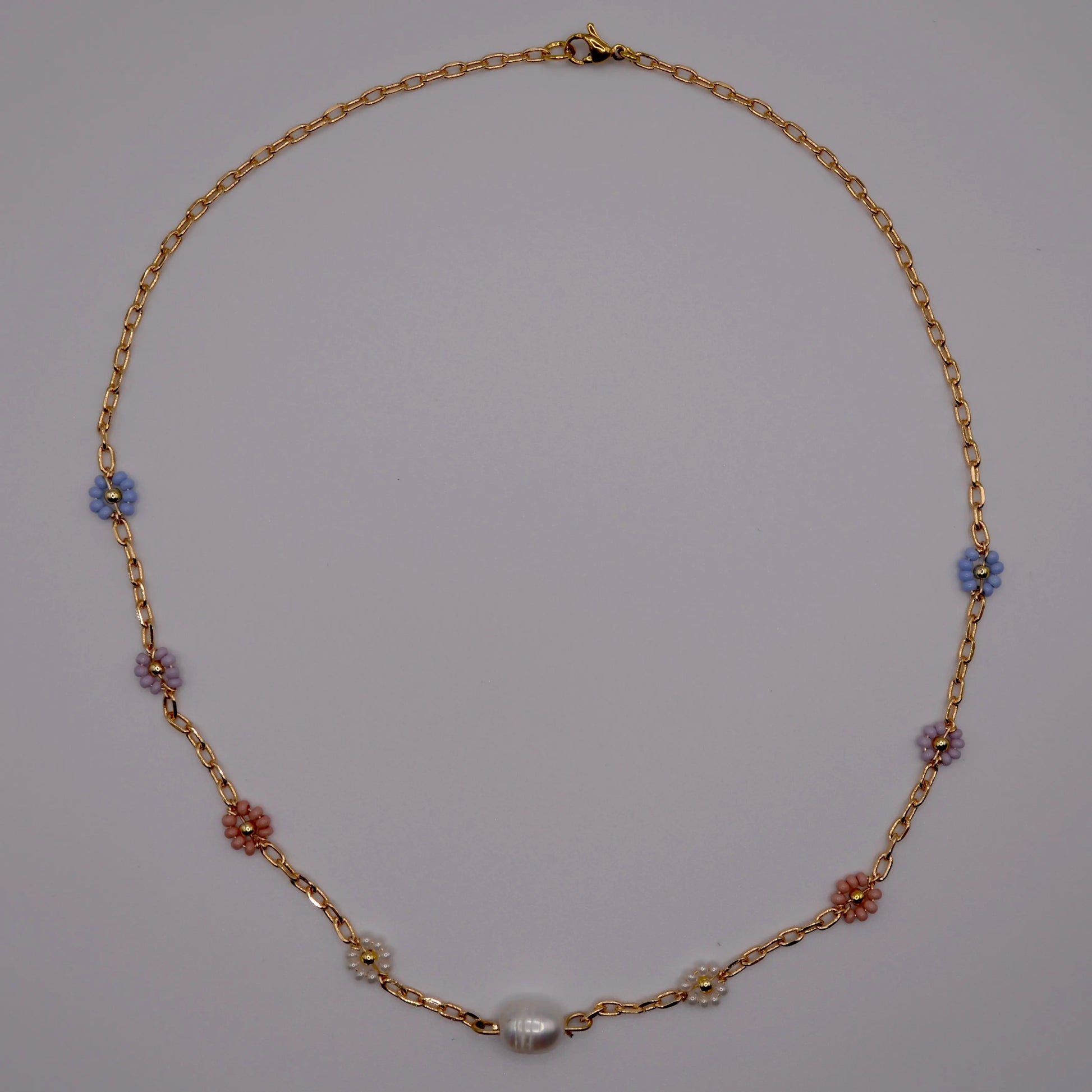 collier Fleurs Pastel - MAISON MEXIQUE