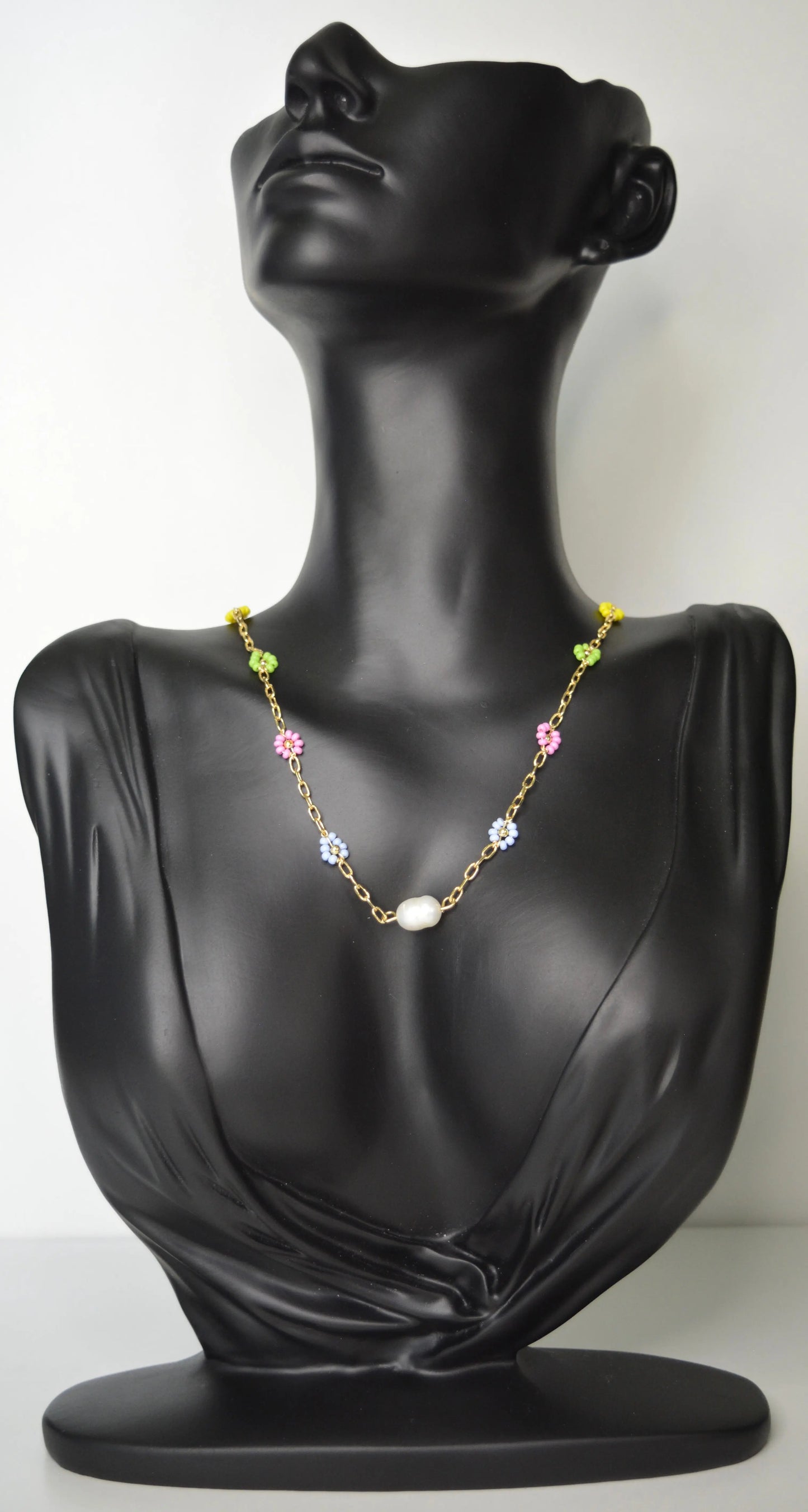 Collier Fleurs Colores - MAISON MEXIQUE