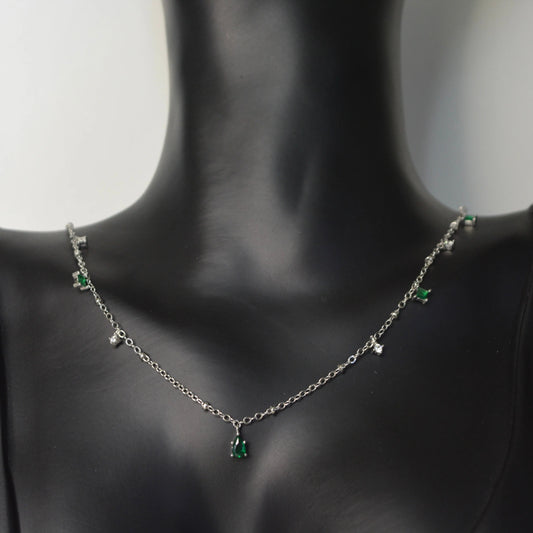 Collier Émeraude - MAISON MEXIQUE