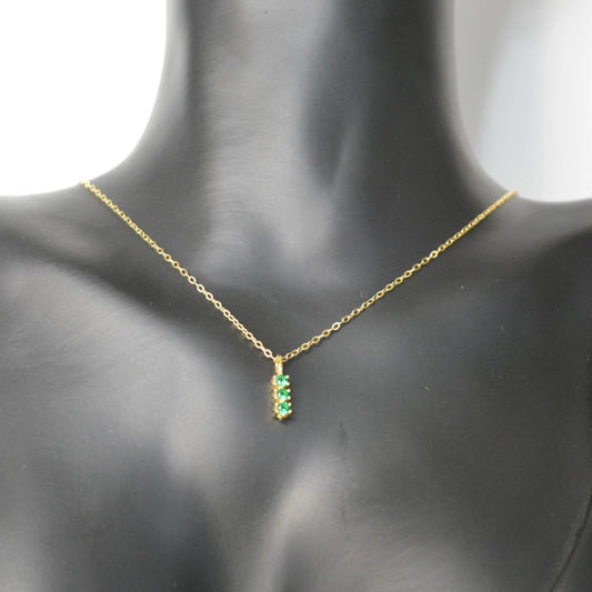 Collier Esmeralda - MAISON MEXIQUE