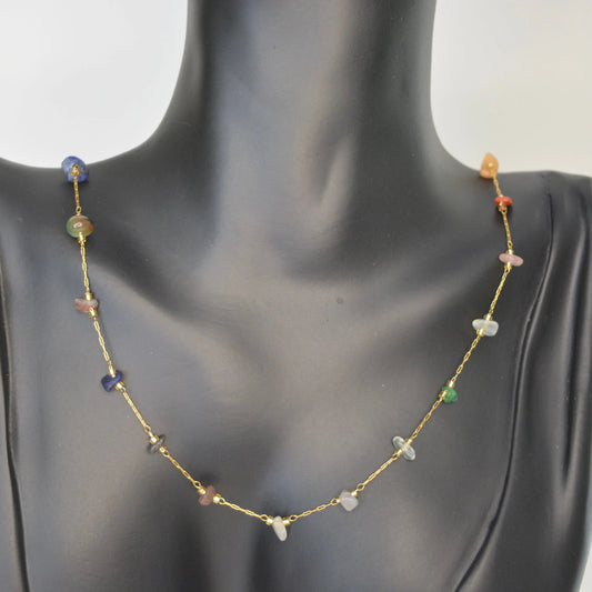 Collier Pierres Naturelles - MAISON MEXIQUE