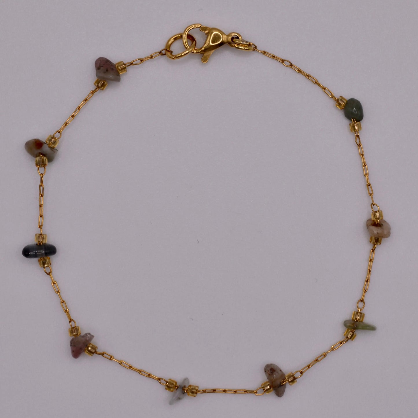 Bracelet doré en quartz - MAISON MEXIQUE