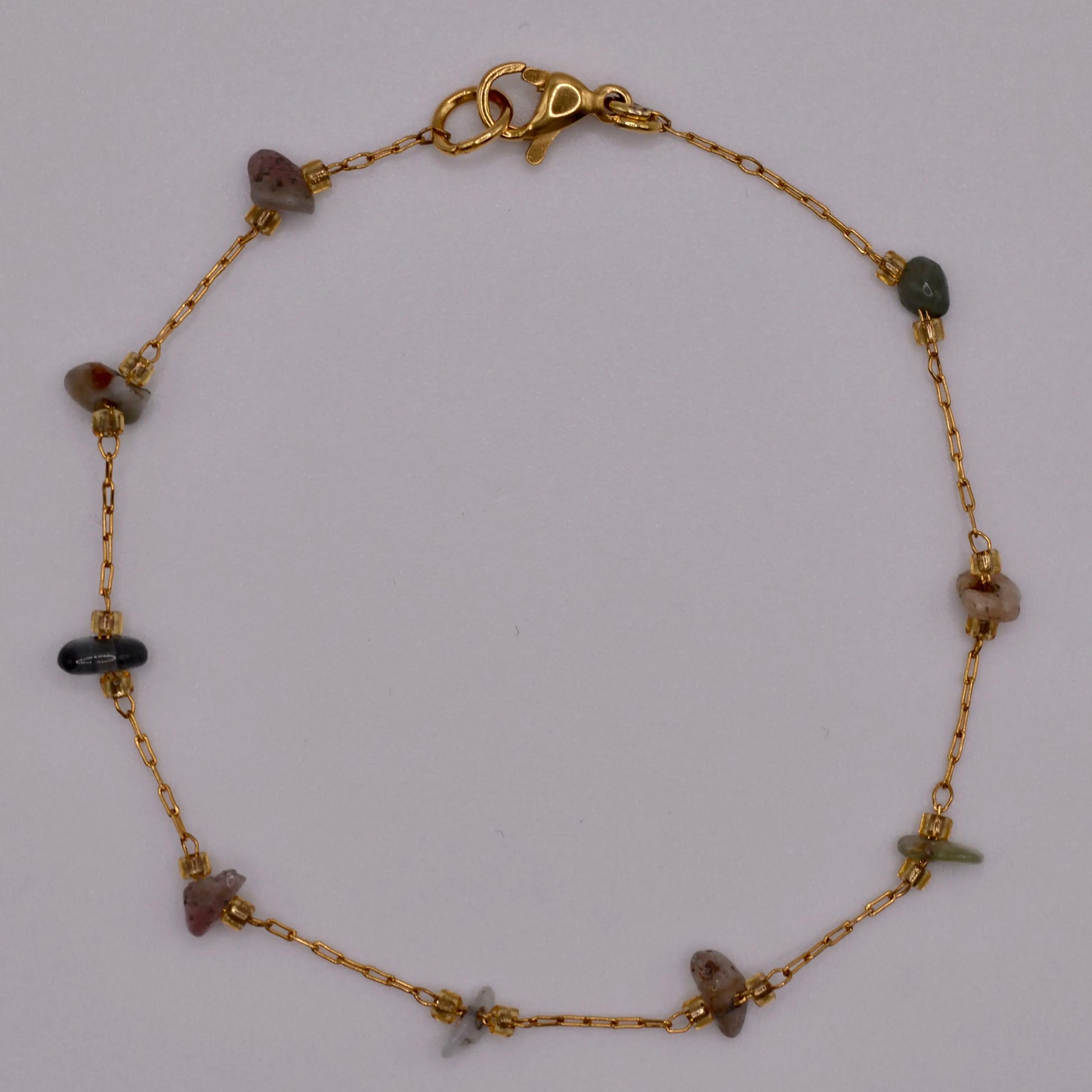 Bracelet doré en quartz - MAISON MEXIQUE