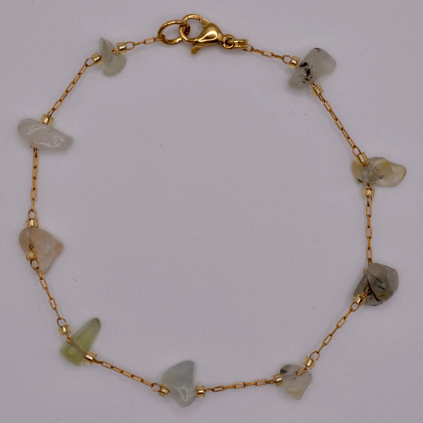 Bracelet doré en quartz - MAISON MEXIQUE