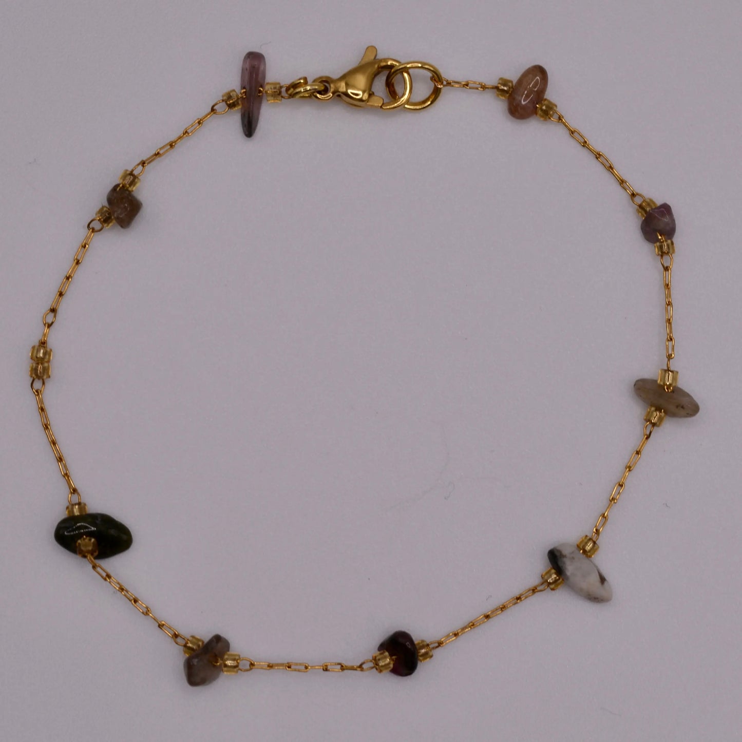 Bracelet doré en quartz - MAISON MEXIQUE