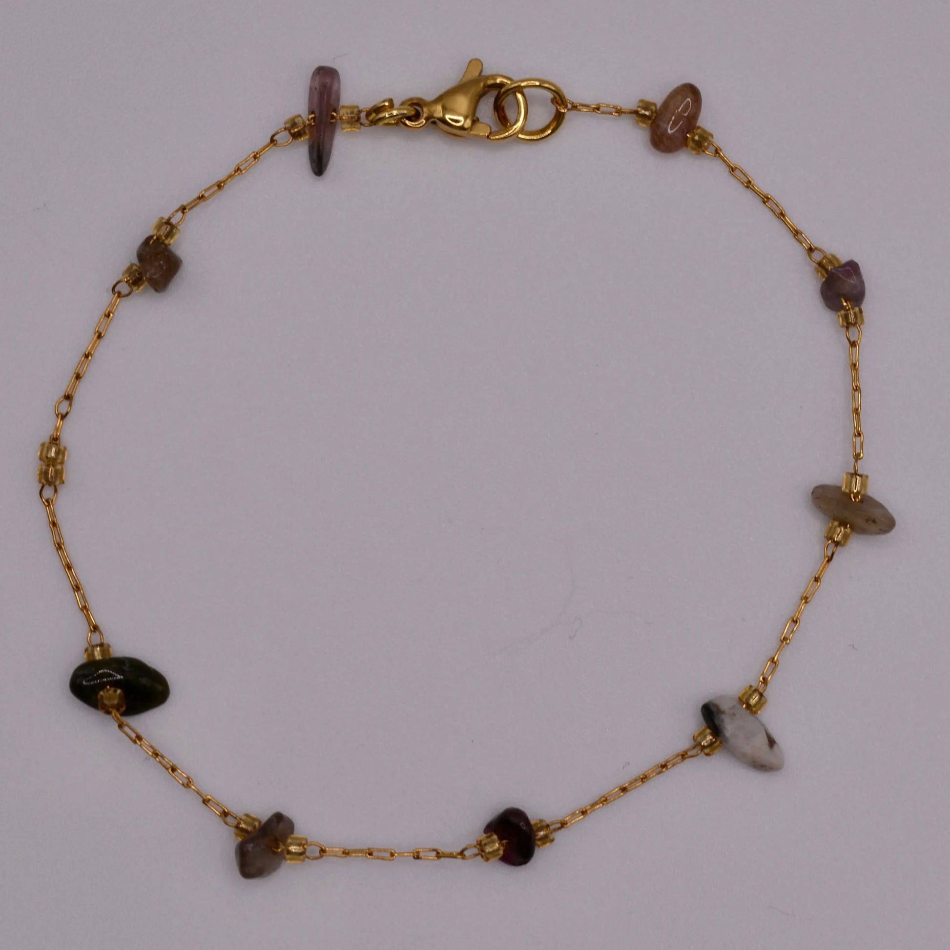 Bracelet doré en quartz - MAISON MEXIQUE