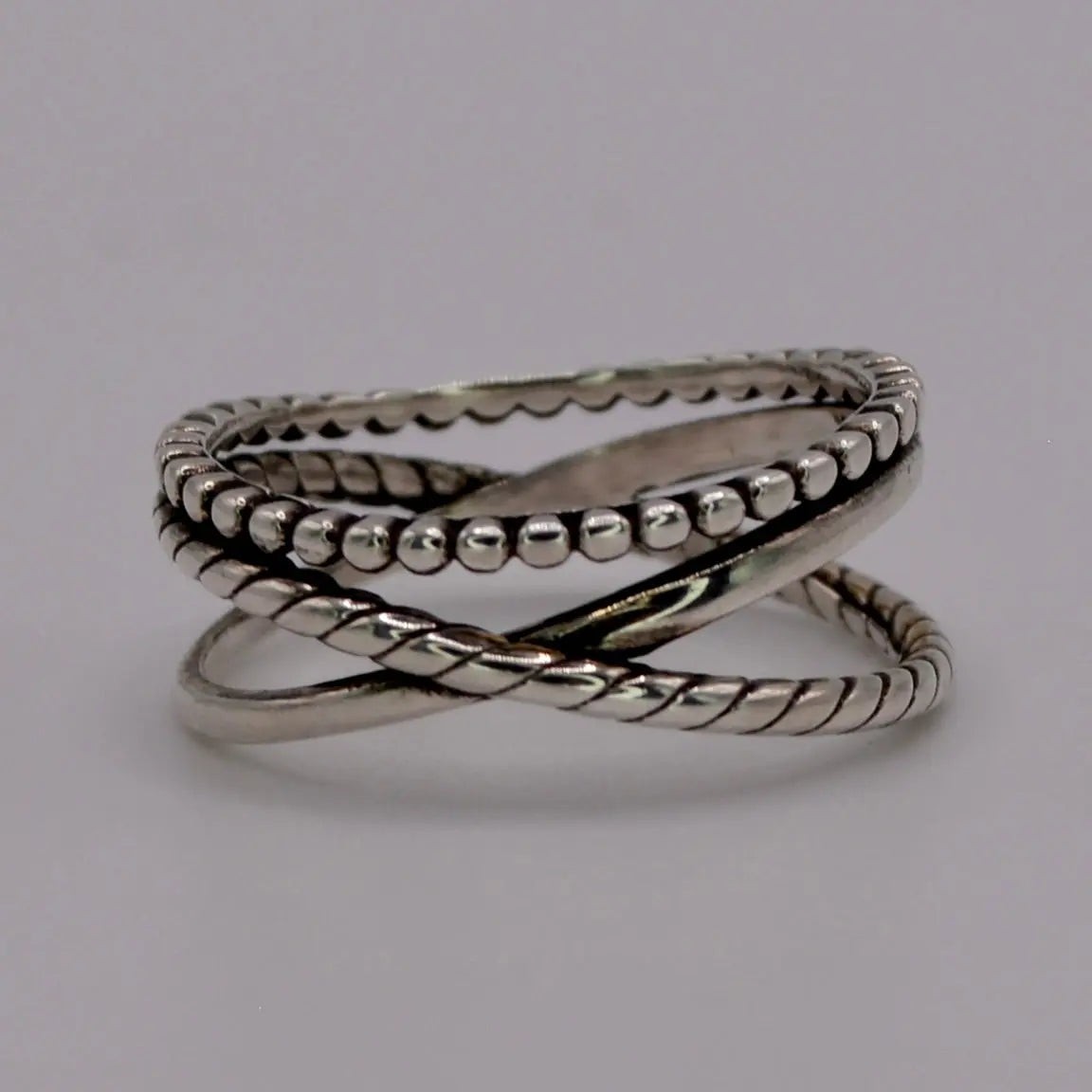 Bagues entrelacés - MAISON MEXIQUE