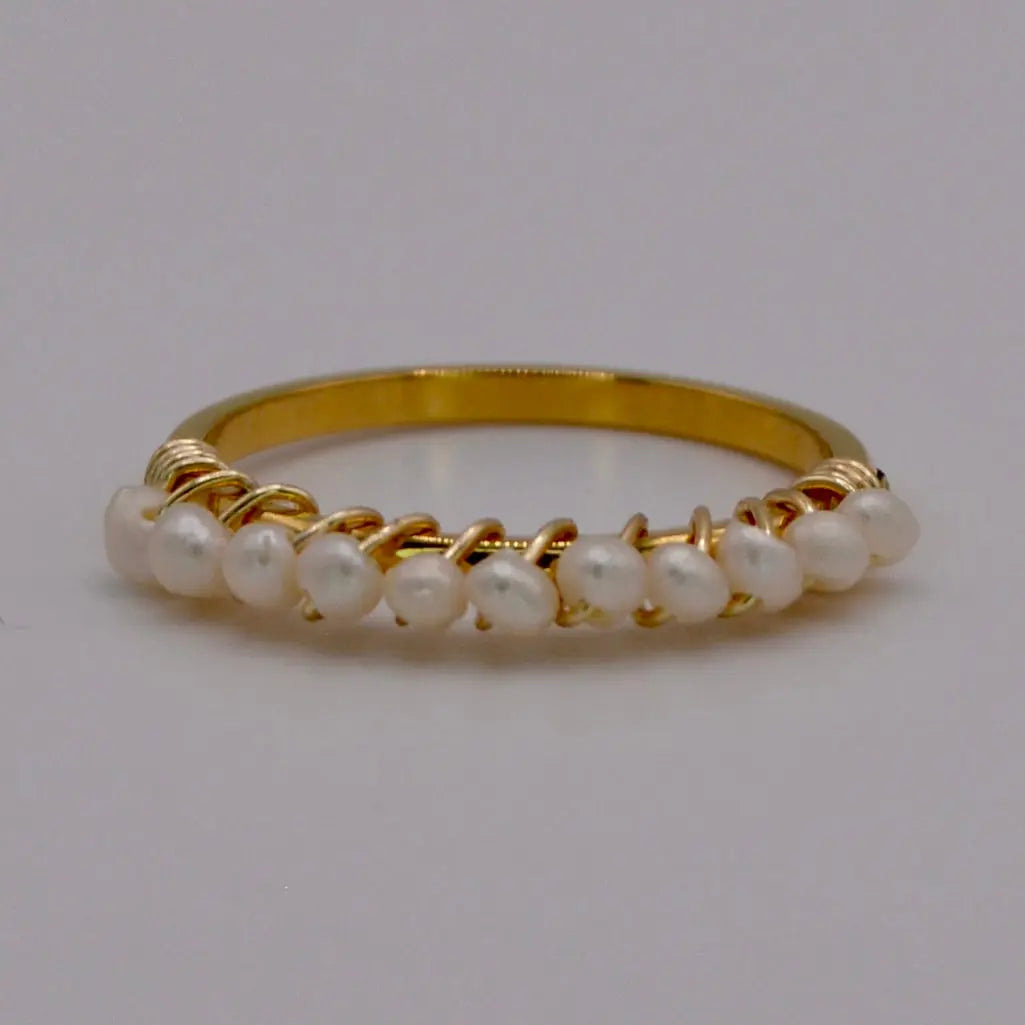 Bague brodée - MAISON MEXIQUE