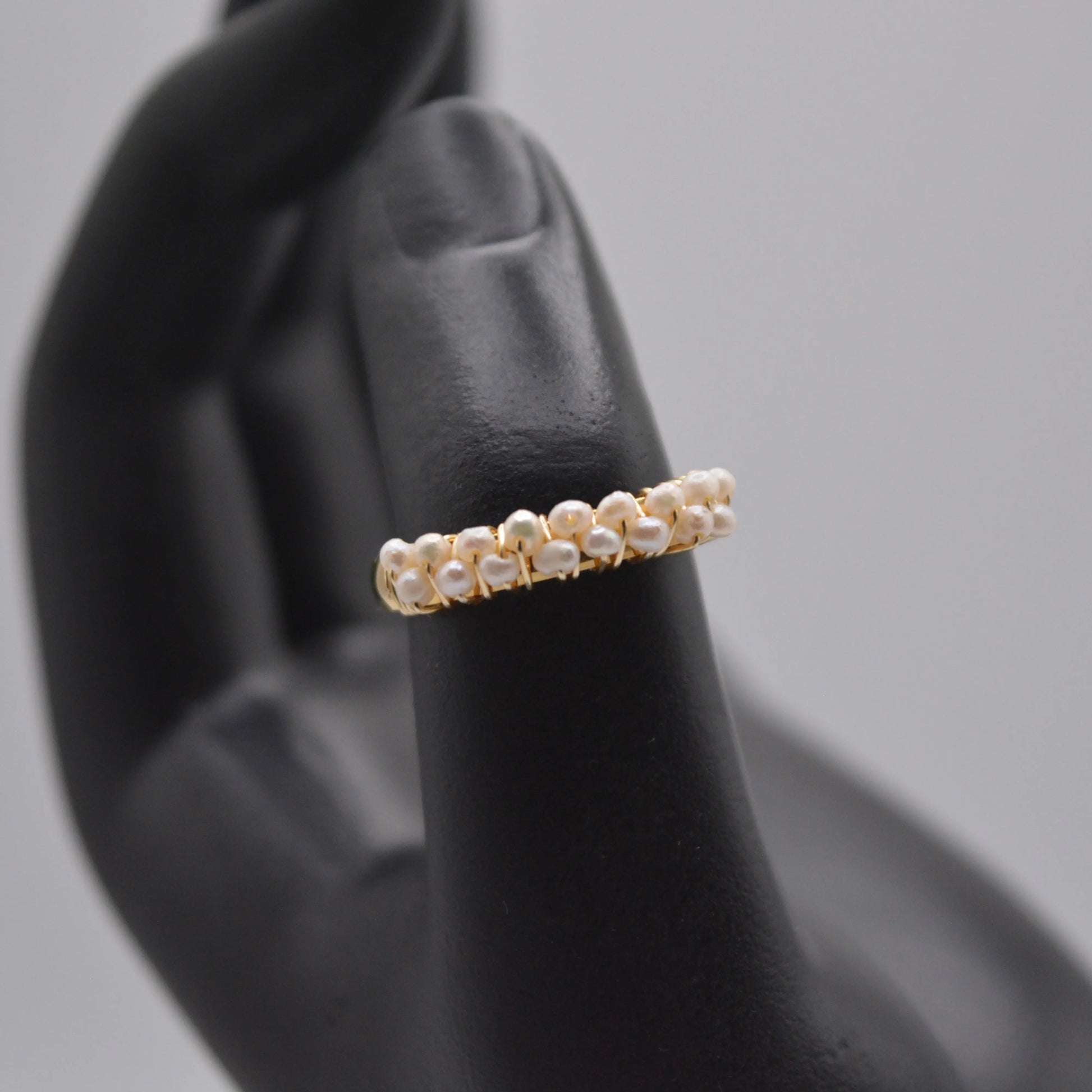 Bague double brodée - MAISON MEXIQUE