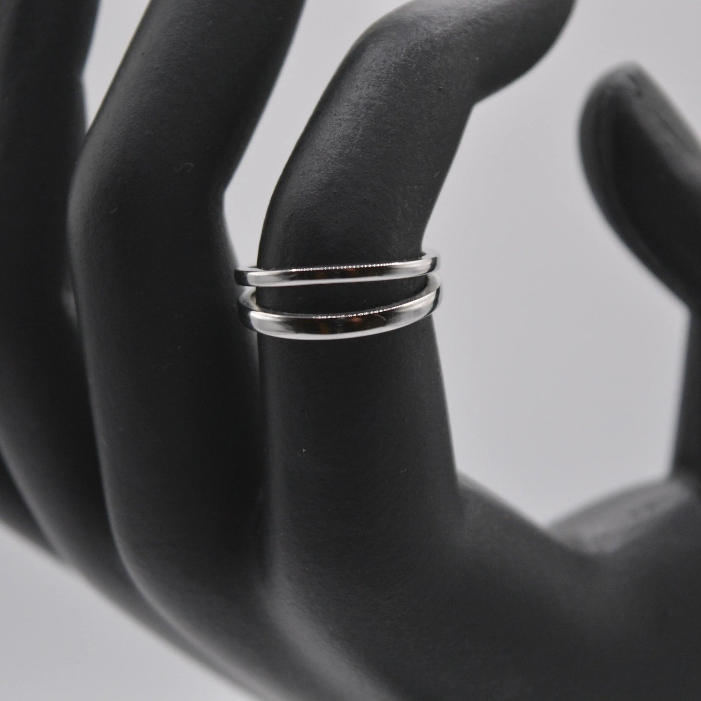 Bague double en acier réglable - MAISON MEXIQUE