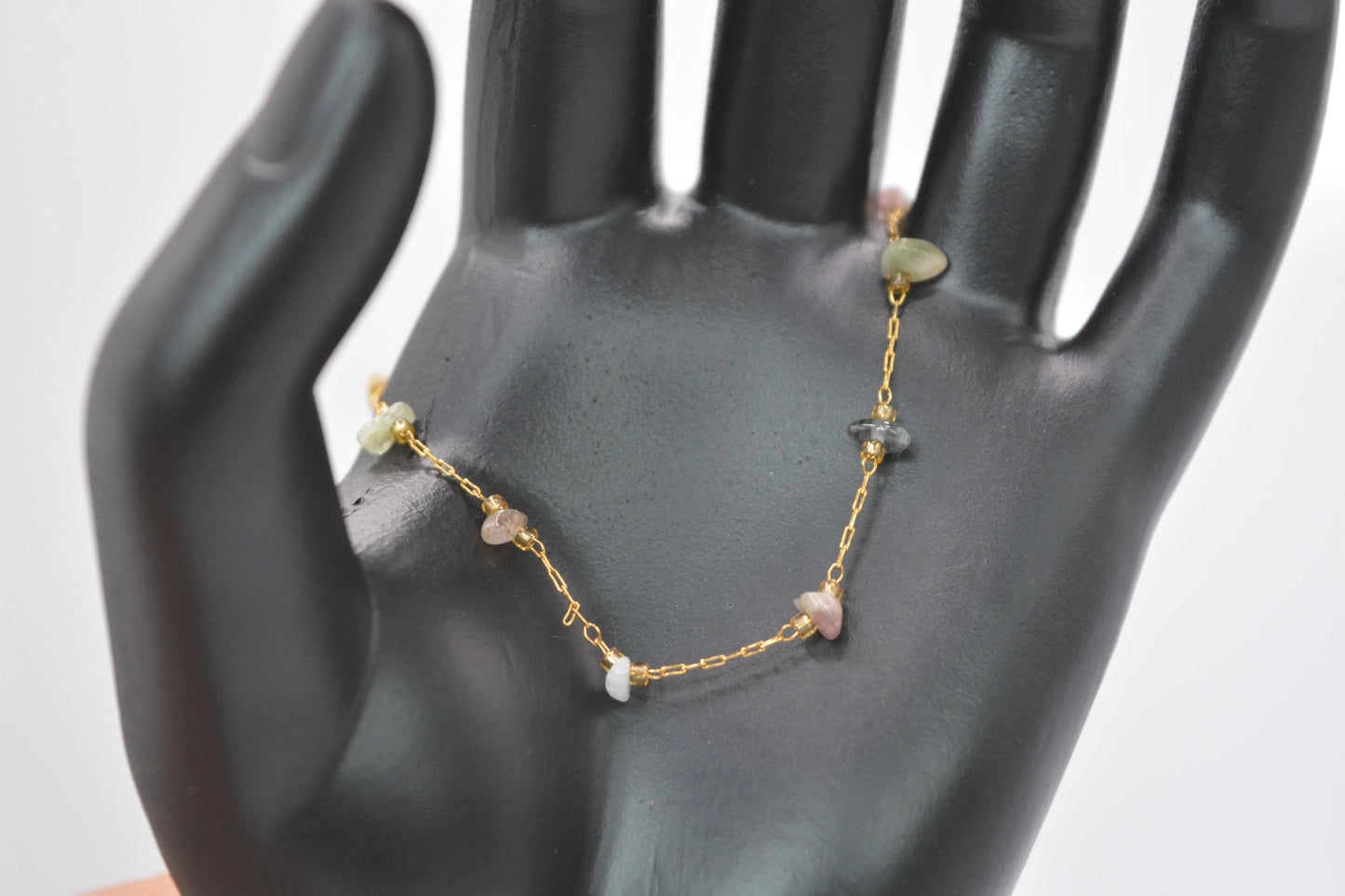 Bracelet doré en quartz - MAISON MEXIQUE