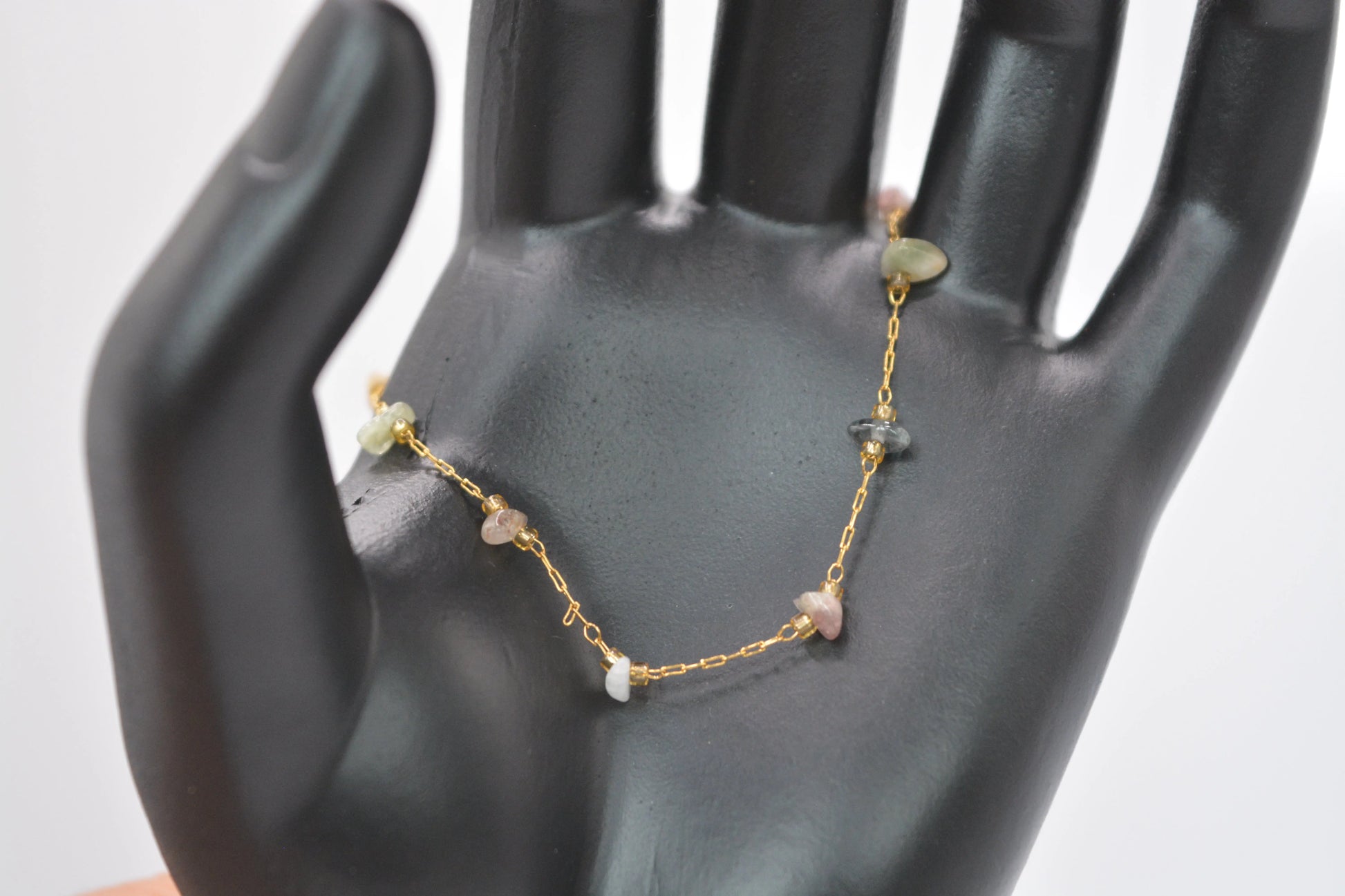 Bracelet doré en quartz - MAISON MEXIQUE