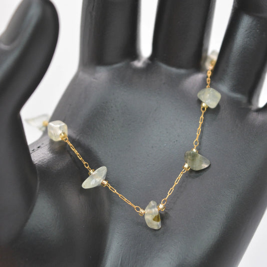 Bracelet doré en quartz - MAISON MEXIQUE