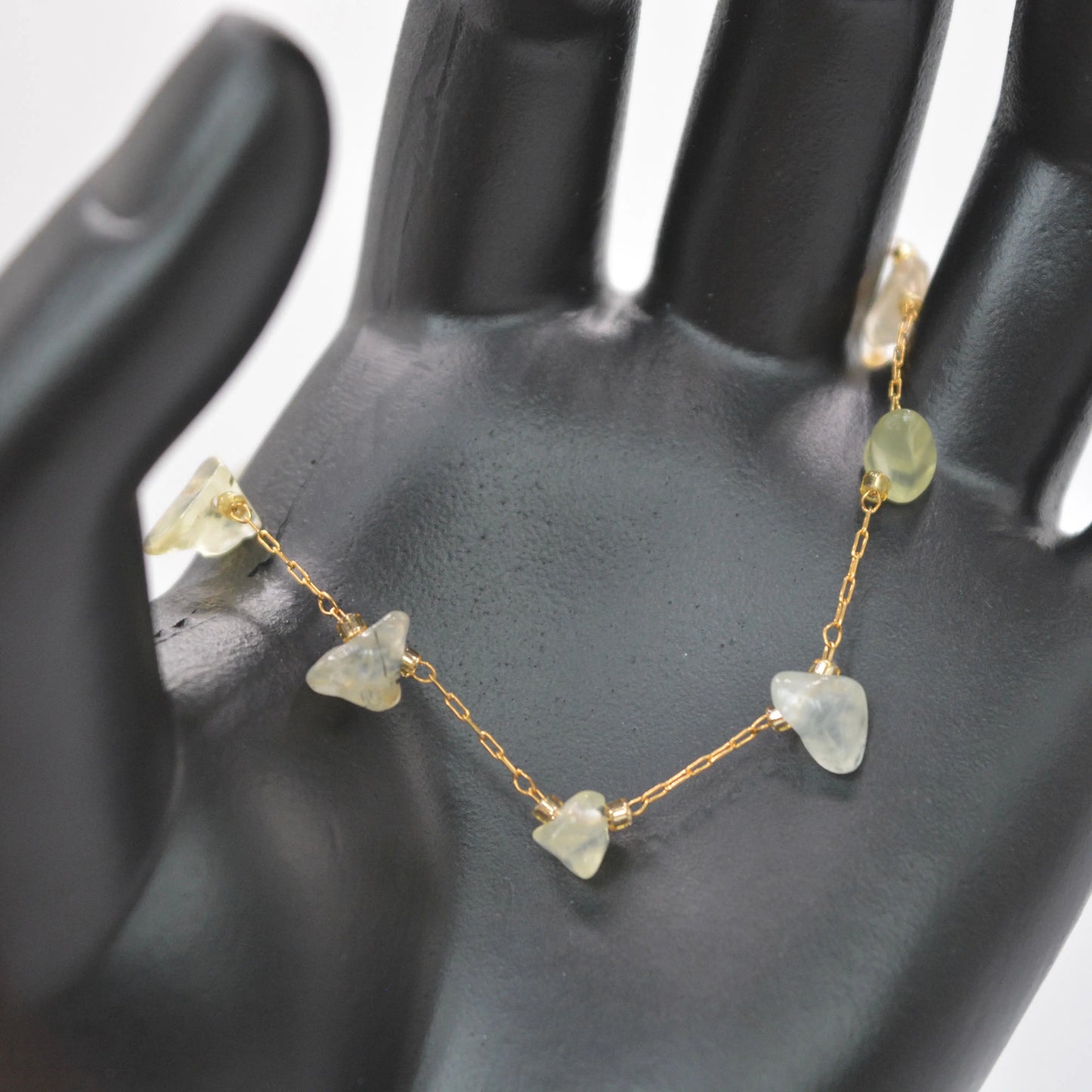 Bracelet doré en quartz - MAISON MEXIQUE