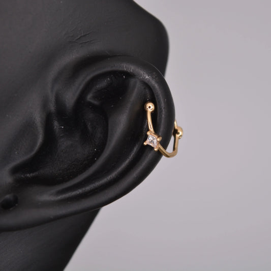 Ear Cuff Zircone - MAISON MEXIQUE