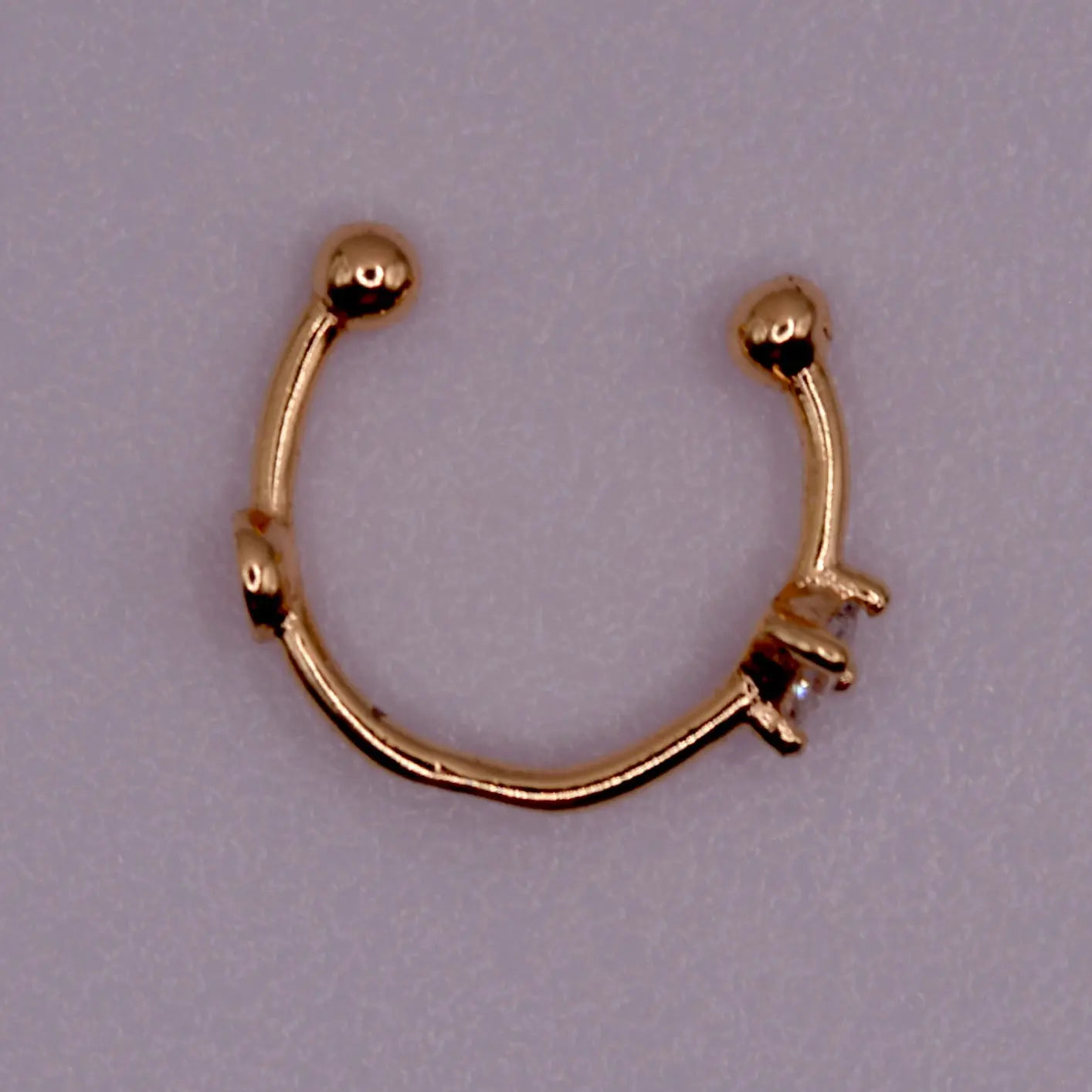 Ear Cuff Zircone - MAISON MEXIQUE